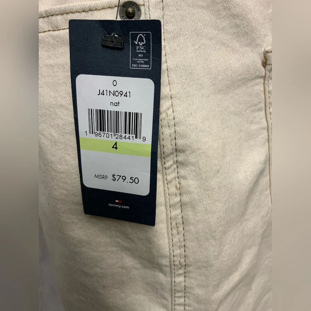 Tommy Hilfiger Claire High Rise Denim Midi Skirt - Picture 8 of 9